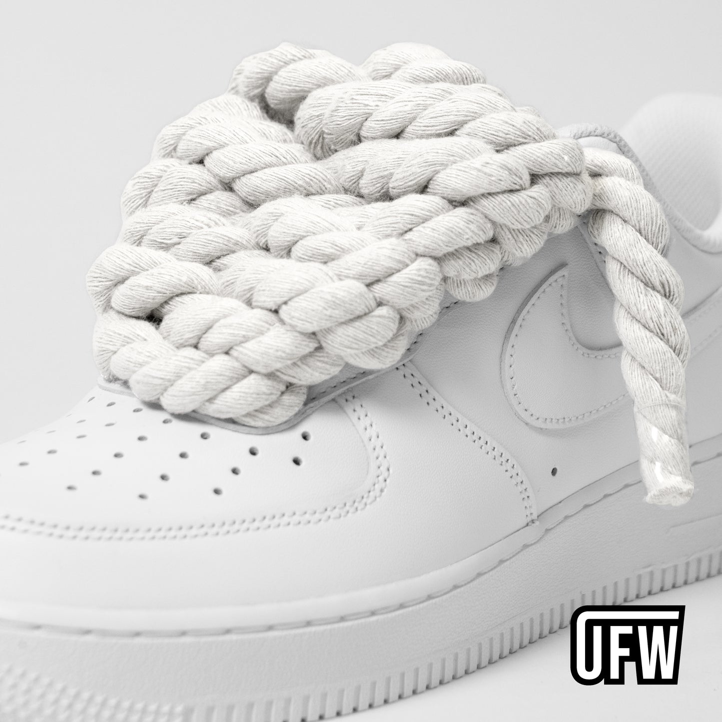 Nike Air Force 1 White Rope Laces