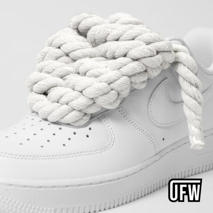 Nike Air Force 1 White Rope Laces