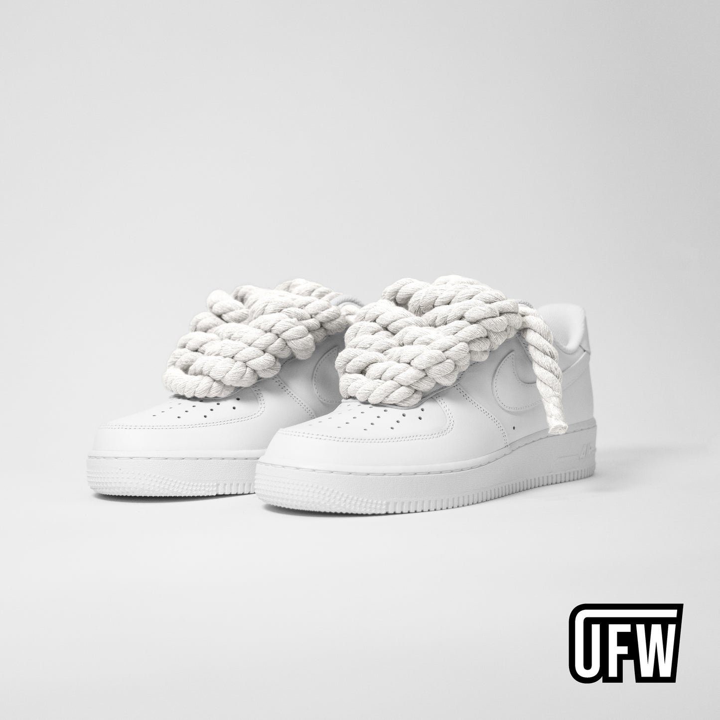 Nike Air Force 1 White Rope Laces