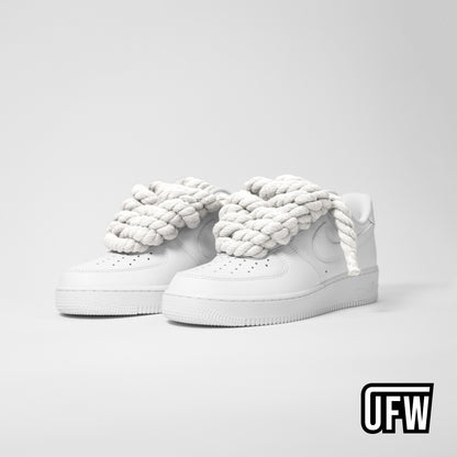 Nike Air Force 1 White Rope Laces