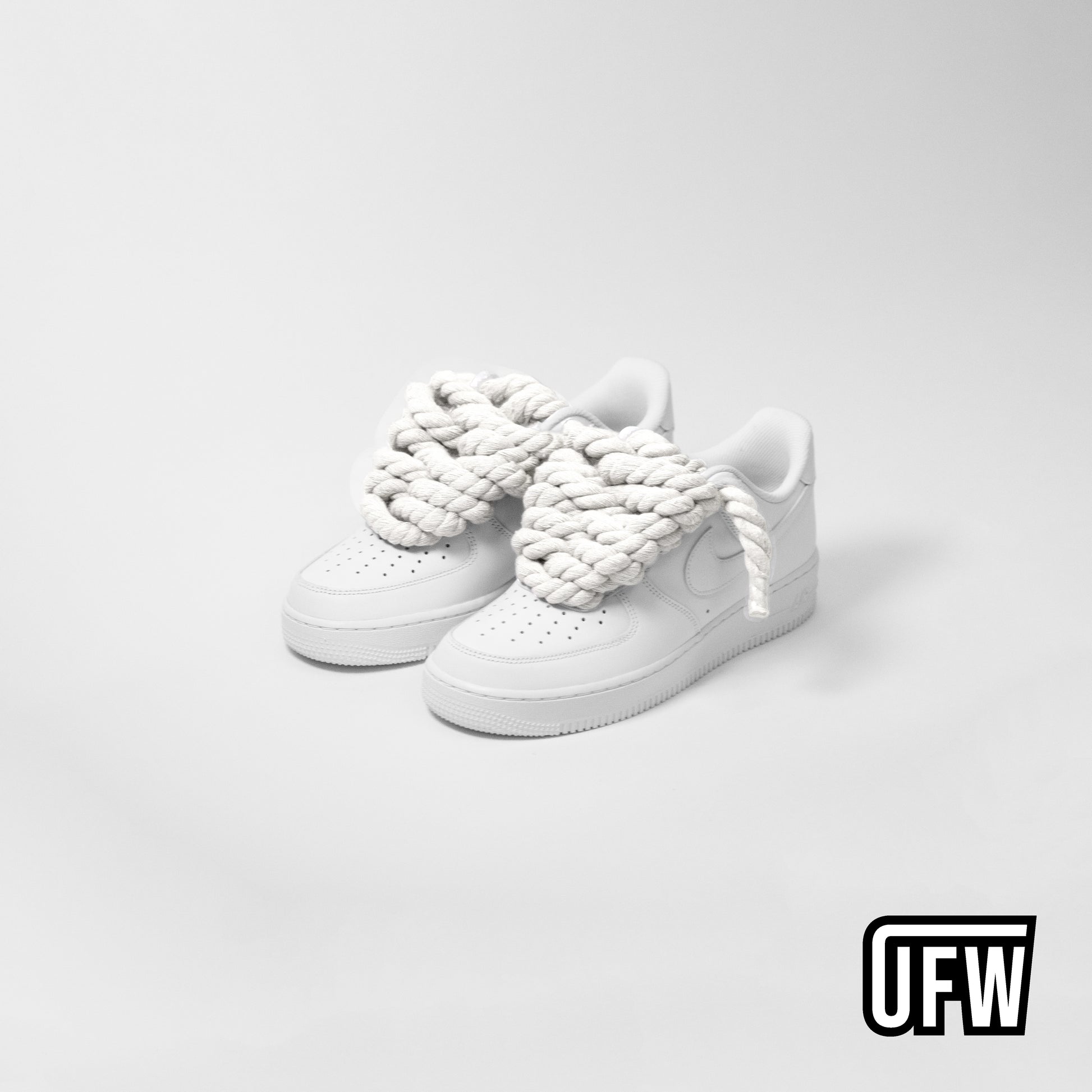 Nike Air Force White Rope Laces – Unique Footwear