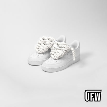 Nike Air Force 1 White Rope Laces